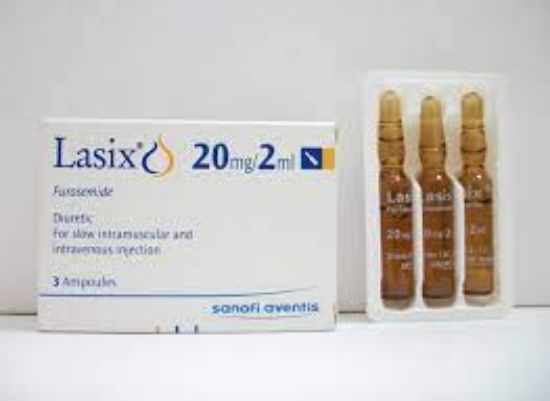 Picture of LASIX 20MG/2ML 3 AMP