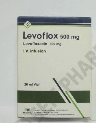 Picture of LEVOFLOX 500MG VIAL FOR I.V. INF.