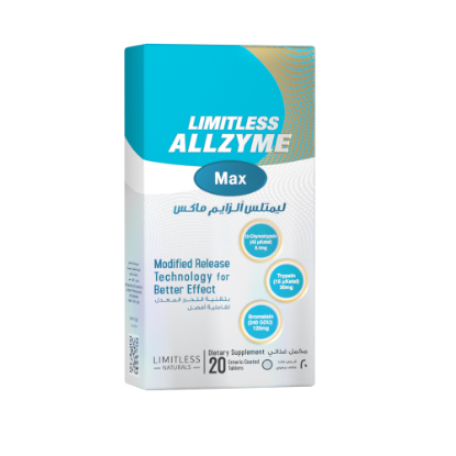 Picture of LIMITLESS ALLZYME MAX 20 E.C. TAB