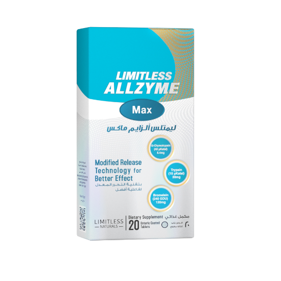 Picture of LIMITLESS ALLZYME MAX 20 E.C. TAB