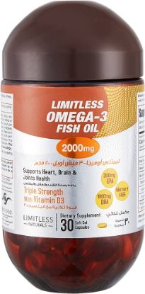 Picture of LIMITLESS OMEGA-3 2000 MG (PER SERV.) 30 CAP