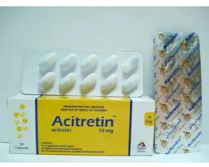 Picture of ACITRETIN 10MG 30 CAP