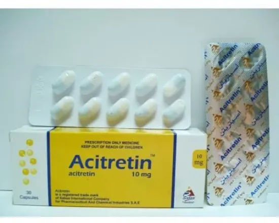 Picture of ACITRETIN 10MG 30 CAP