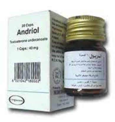 Picture of ANDRIOL 40MG 20 CAP