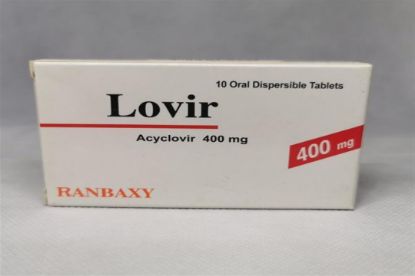 Picture of LOVIR 400 MG 10 ORAL DISP. TAB