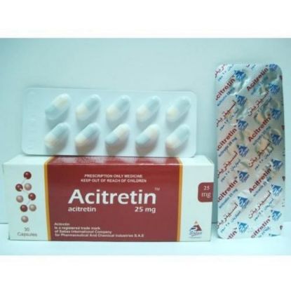 Picture of ACITRETIN 25MG 30 CAP