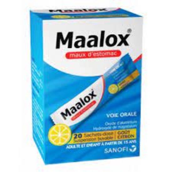 Picture of MAALOX STOMACH PAIN 20 ORAL SACHET SUSP.