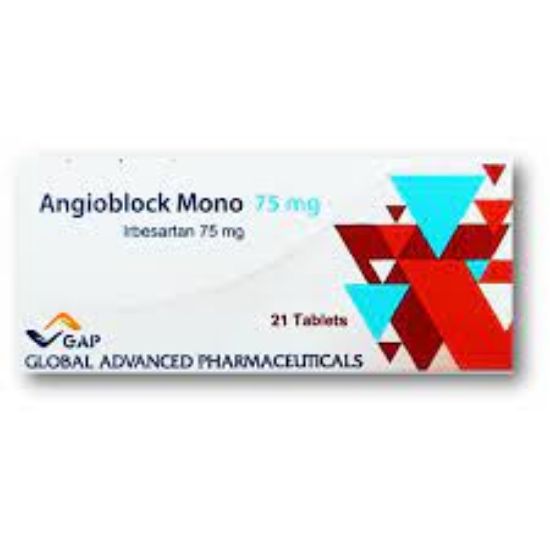 Picture of ANGIOBLOCK MONO 75 MG 21 F.C. TAB