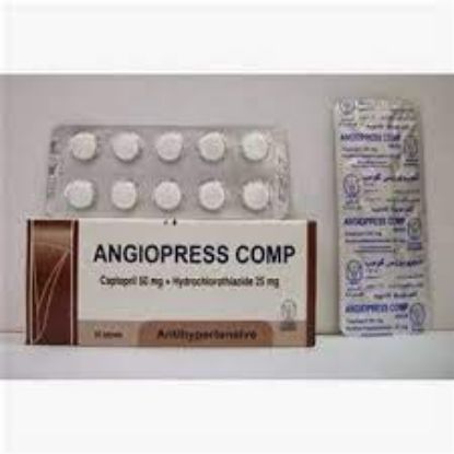 Picture of ANGIOPRESS COMP 50/25MG 30 TAB