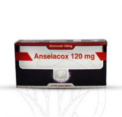 Picture of ANSELACOX 120 MG 10 F.C.TAB