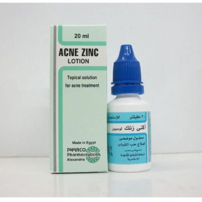 Picture of ACNE ZINC TOPICAL SOLUTION 20 ML