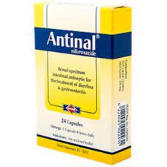 Picture of ANTINAL 200MG 24 CAP