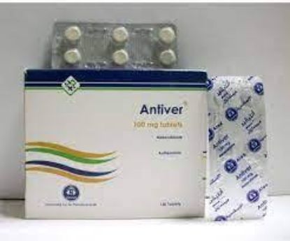 Picture of ANTIVER 100MG 20*6 TAB