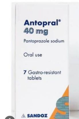 Picture of ANTOPRAL 40MG 7 TAB