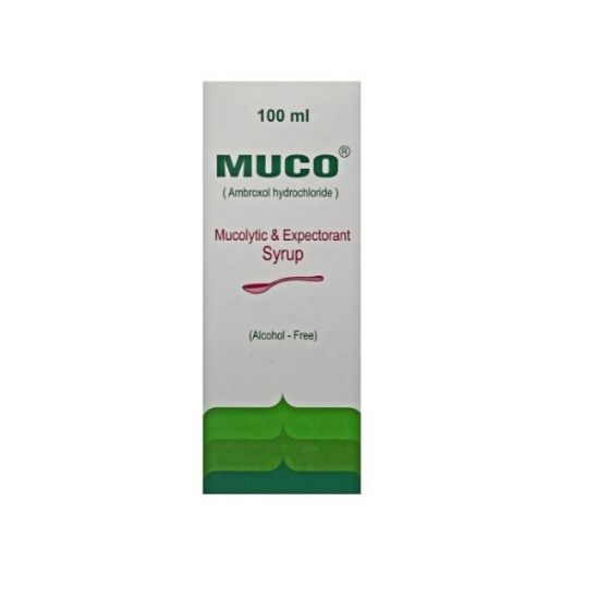 Picture of MUCO 15MG/5ML SYRUP 100ML