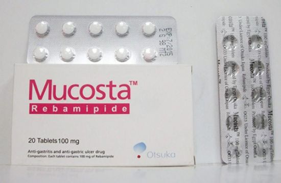 Picture of MUCOSTA 100 MG 20 F.C.TAB