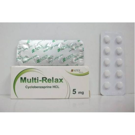 Picture of MULTI-RELAX 5MG 20 F.C. TAB