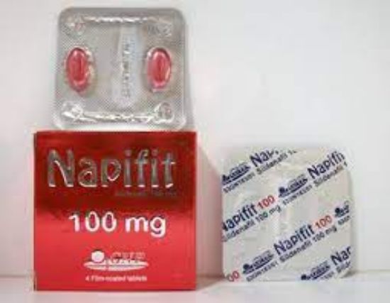 Picture of NAPIFIT 100MG 8 F.C.TAB