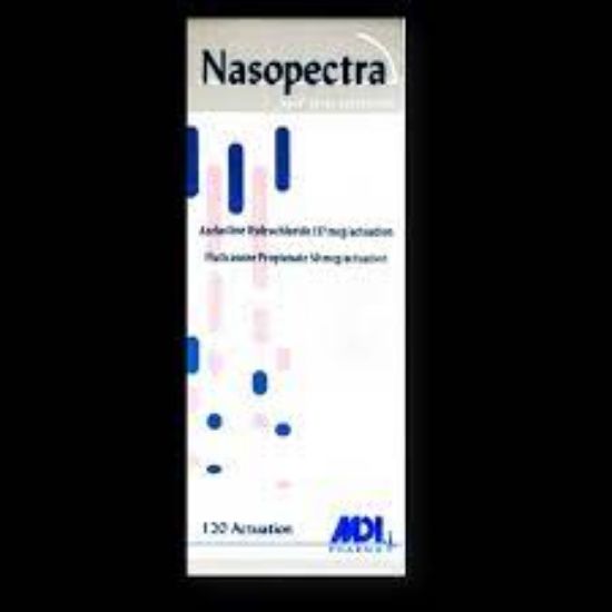 Picture of NASOPECTRA 125/50 MCG NASAL SPRAY 120 ACTUATIONS