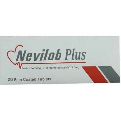 Picture of NEVILOB PLUS 5/12.5 MG 20 TAB