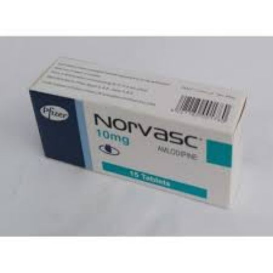 Picture of NORVASC 10 MG 15 TAB