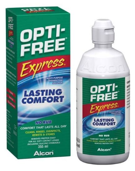 Picture of OPTI-FREE EXPRESS CONT. LENS SOLUTION 355 ML