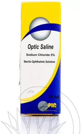 Picture of OPTIC SALINE 5% EYE DROPS 15 ML