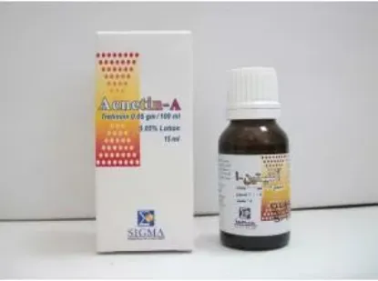 Picture of ACNETIN- A 0.05% TOPICAL SOL. 15 ML