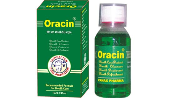 Picture of ORACIN MOUTH WASH 240 ML