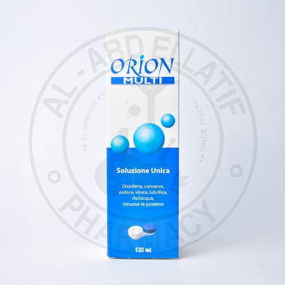 Picture of ORION MULTI CONTACT LENS SOLUTION 120 ML