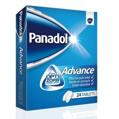 Picture of PANADOL ADVANCE 500 MG 24 TAB