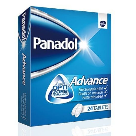 Picture of PANADOL ADVANCE 500 MG 24 TAB