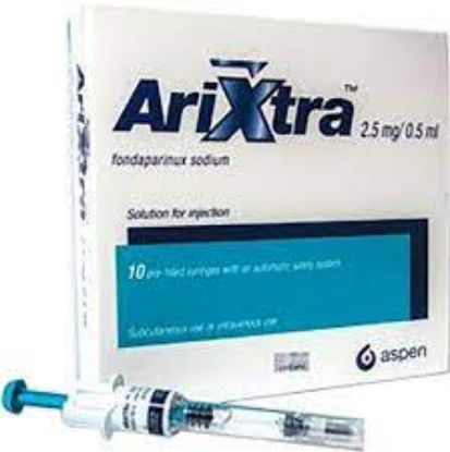 Picture of ARIXTRA 2.5MG/0.5ML 10 S.C. PREFILLED SYRINGES