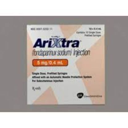 Picture of ARIXTRA 5MG/0.4ML 10 S.C. PREFILLED SYRINGES