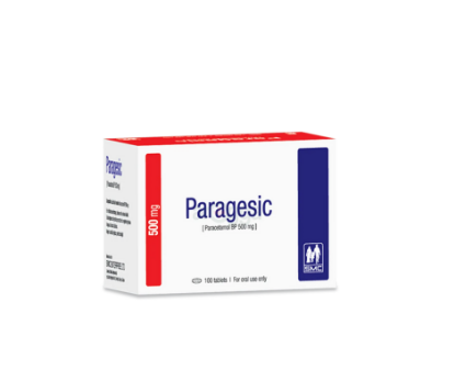 Picture of PARAGESIC 500 MG 20 TAB