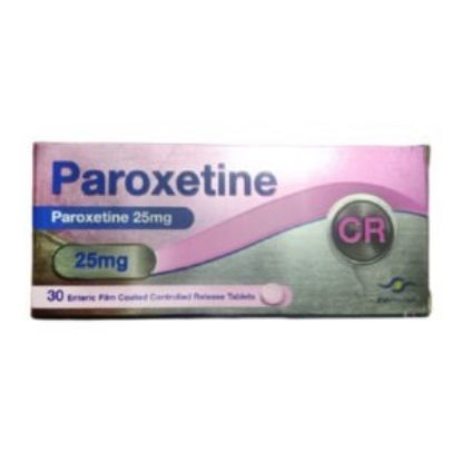 Picture of PAROXETINE CR 25 MG  30 F.C.TAB