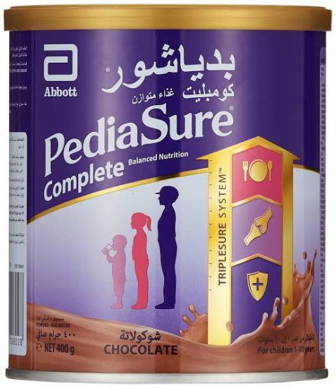 Picture of PEDIASURE CHOCOLATE POWDER 400 GM