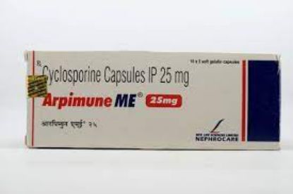 Picture of ARPIMUNE ME 25MG  50 S.G. CAP