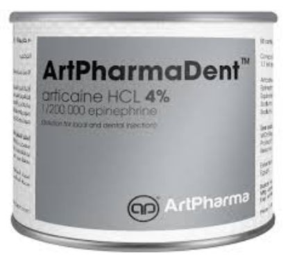 Picture of ARTPHARMADENT 1:200  000 - 50 CARTRIDGES 1.7 ML