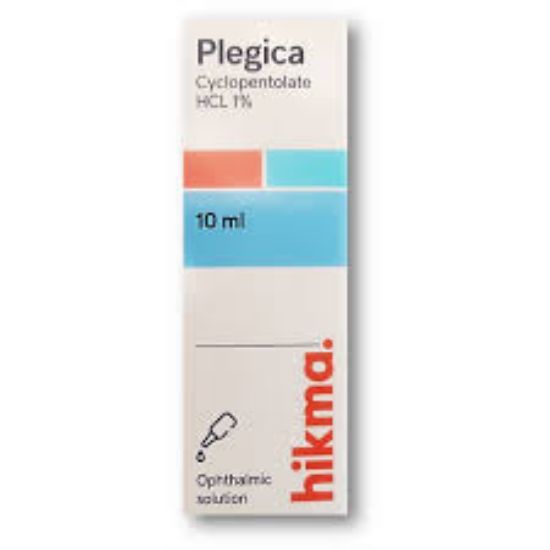 Picture of PLEGICA 1% EYE DROPS 10 ML