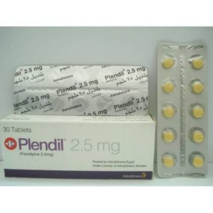 Picture of PLENDIL 2.5MG 30 PROLONGED RELEASE F.C. TAB