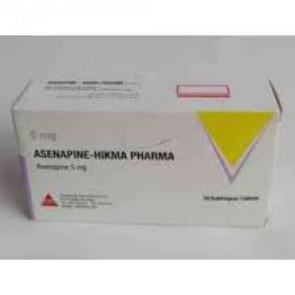 Picture of ASENAPINE-HIKMA 5MG 30 SUBLINGUAL TAB