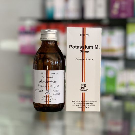 Picture of POTASSIUM M 3.3GM/100ML SYRUP 120ML