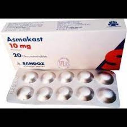 Picture of ASMAKAST 10 MG 20 F.C.TAB