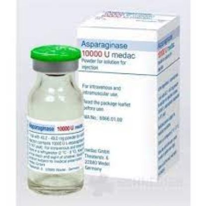 Picture of ASPARAGINASE-MEDAC 10000 I.U. VIAL SS