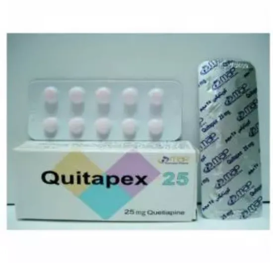 Picture of QUITAPEX 25 MG 30 F.C.TAB