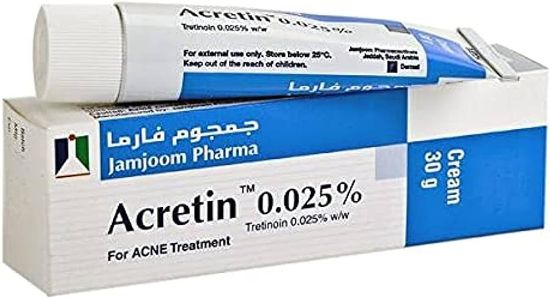 Picture of ACRETIN 0.025% CREAM 30 GM