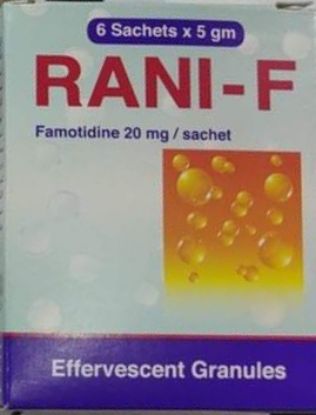 Picture of RANI-F 20MG 6 SACHET