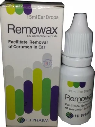 Picture of REMOWAX 5 % EAR DROPS 15 ML