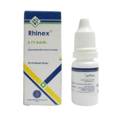 Picture of RHINEX 0.1% ADULT NASAL DROPS 10 ML